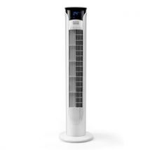 Black And Decker - Ventilatore A Colonna Bianco Altezza 81 Cm 45 W - Bxeft48e