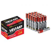 Velamp - Lotto Da 24 Pile Alcaline Lr03 (aaa) - Velamp