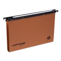 Lotto di 25 Cart Sosp Cartesio Plus Per Cassetto Int 39cm.fondo U 3cm - Bertesi