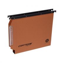 Bertesi - Cartella Sospesa Cartesio Plus - Arancione 33cm - Per Armadio - Eco-sensibile