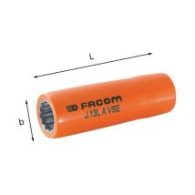 Usag - Chiave a Bussola Poligonale 14mm 1000V - 46mm Lunghezza - Utensile Manuale Isolato
