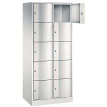 CP - 2 Col A 5 Scomp. Porte Bombate Grigio/ Porte Grigie