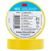 3M - Nastro Isolante Temflex 165 10m X 15mm Giallo
