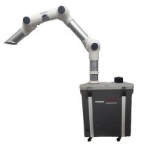 FTM Technologies - Cappa mobile aspirazione fumi - 1000mm braccio - 320 m³/h - Montaggio rapido