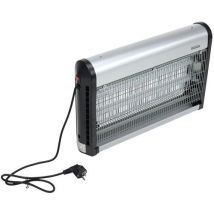 Distruttore d'insetti Kileo 20W Alluminio - Copertura 80m² - 2 Lampade 15W - Ideale per Casa e Giardino