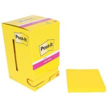 Post-it Super Sticky - Blocchetti Gialli 76x76 mm - 12 Blocchi da 90 Fogli - Super Aderenti