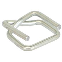 Fibbia metallica SG16MM - Per reggia 16mm polipropilene/poliestere - Pallettizzare e reggiare volumi medi/grandi