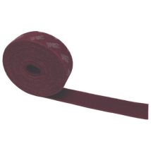 3M - Rotolo Abrasivo Scotch-Brite CF-RL - 150x25000 mm - Molto Fine per Finitura Rosso