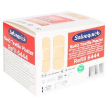 Salvequick - Ricarica Cerotti in Tessuto Beige - 240 Pezzi - 72x25mm - Traspiranti e Resistenti