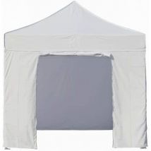 Furnitrade - Gazebo Struttura In Alluminio 3x3 M Con 3 Pareti E 1 Porta