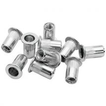 Lotto di 20 Inserti Filettati Per Rivettatrice Rp110 - Viti Da Ø 4mm - Rapid