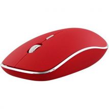 TNB - Mouse Ottico 1600dpi Wireless Rubby - Rosso/argento - T'nb
