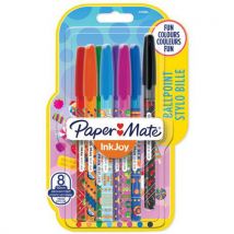 Papermate - Penna A Sfera Inkjoy 100 Cap Wrap Con Cappuccio-col Assort