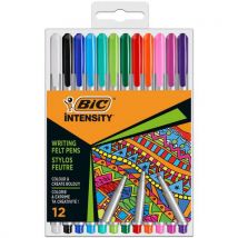 BIC - Penna Con Punta Feltro Intensity Corpo Metall-colori Ass-bic