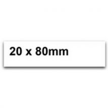 Lotto di 100 Busta Porta-etichette - 20x80mm