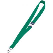 Lotto di 10 Conf 10 Lacci Tessuto Verde Per Badge - Durable