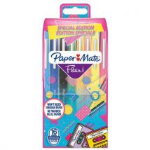Papermate - Pochette Flair Retro Trends 16 Colori Assortiti