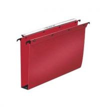 Lotto di 10 Cartella Sospesa Cass. Fondo30 Polypro Rosso Fondo Larghez