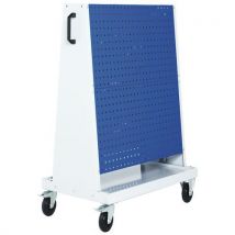 Bott - Carrello Con Piastra Perfo H Tot:1600 Blu S Perfo Bleues