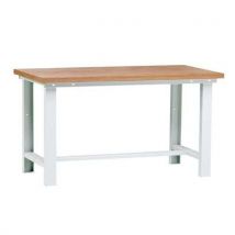 Ateliers system - Banco Fisso 1500x800mm Faggio Multistrato Spe S.ripiano 4cm