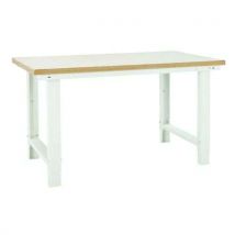 Ateliers System - Banco Regol. 2000x800mm Faggio Multistrato Spes. 4cm