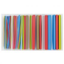 3M - Cassetta 104 Manicotti Termoretraibili - 15 Cm - Colori Assortiti