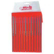 MOB - Set Di 12 Lime Ad Ago - Lunghezza 140 Mm - Mob