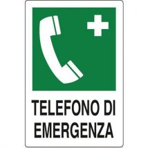 Cart. Alluminio Mm 500x350 Rgenza Telefono Di Eme - Manutan