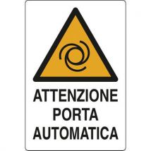 Cart. Alluminio Attenzione 180 X 120 Porta Automatic - Manutan
