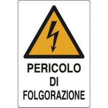 Cart. Alluminiopericolo Di 180x120 Folgorazione - Manutan