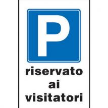 Cart. Alluminio Parcheggio 300x200mm Riservato Ai Vi - Manutan