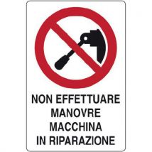 Cart. Alluminionon Effettuare 180x120mm Manovre Macchin - Manutan