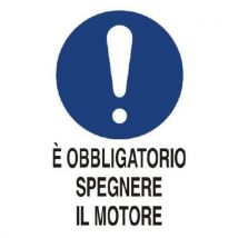 Cart. Alluminio È Obbligatorio 300x200 Spegnere Il Mot - Manutan