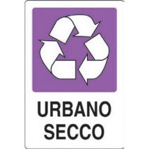 Cartello Adesivo 500x350 Urbano Secco - Manutan