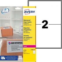 Lotto di 50 Etichetta Di Spedizione A Tenuta Ultra Adesiva Laser - Avery