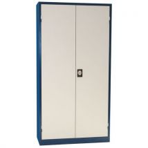 Armadio Per Contenitori A Becco L100 P45 A195cm Ral 5009/703 - Manutan