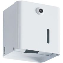 Rossignol Pro - Dispenser In Metallo Bianco Rouleau Metal B Lanc Basic
