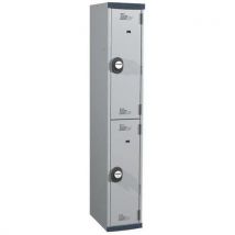 Acial - Armadietto Multiscomparto Monoblocco P500 Grigio Chiaro