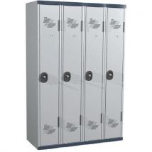 Acial - Armadietto Guardaroba Monobloc Co 1800x500mm G Rigio-chiave