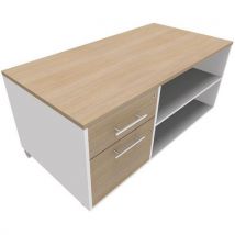 Simmob - Carrello 2 C. Corpo Bianco Rovere