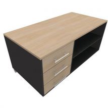 Simmob - Carrello Mobile Prim 3 C. Rovere/carbonio