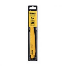 Lotto di 5 Lama Sega Sciabola 228 Mm Legno Con Plastica /chiodi - Dewalt