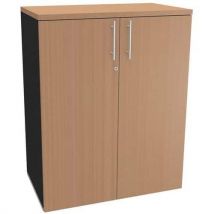 Simmob - Armadio Media Altezza Office 2 Antracite Faggio