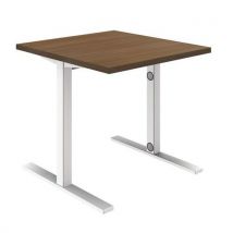 Quadrifoglio - Scrivania Dritta Fissa Idea L 80 Cm Noce