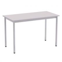 Perfecta - Tavolo Per Mensa 120x60 Grigio Chiaro