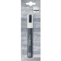 Sigel - Pennarello Per Lavagna In Vetro 50-weiss Bianco