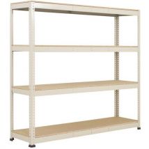 Scaffalatura Rapid 1 1980x2440x610-4 Ripiani-truciol-ral7032 - Manutan