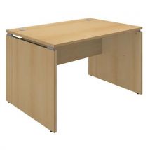 Quadrifoglio - Scrivania Diritta Square Pannello 120 X 80 Cm Faggio