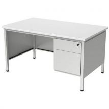 Robberechts - Scrivania Min L180 Bianco Cassettiera 2 E 3 Cass Confort 2