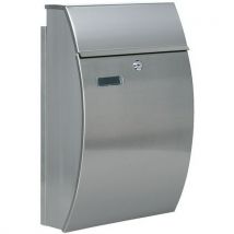 Vepabins - Cassetta Delle Lettere Tian 15 L Inox Opaco